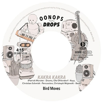 Bird Moves - Kakra Kakra - Import Vinyl 7inch Single Record