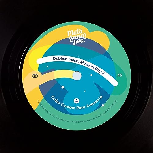 Dubben 、 Made In Brasil - Grilos Cantam Para Anamaria - Import Vinyl 7inch Single Record