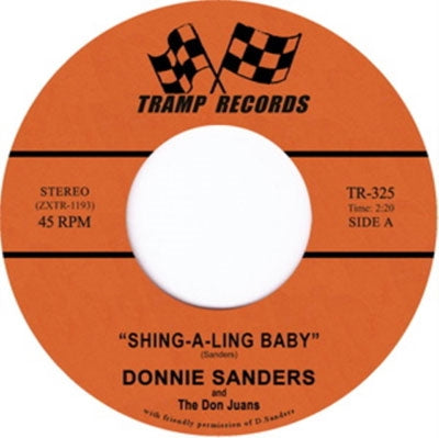 Donnie Sanders - Shing A Ling Baby (Feat. Don Juans) / Naptown Usa - Import Vinyl 7" Single Record