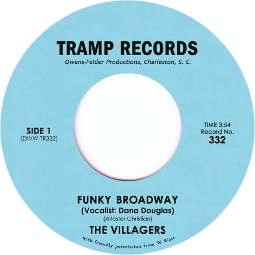 Villagers - Funky Broadway - Import 7inch Record