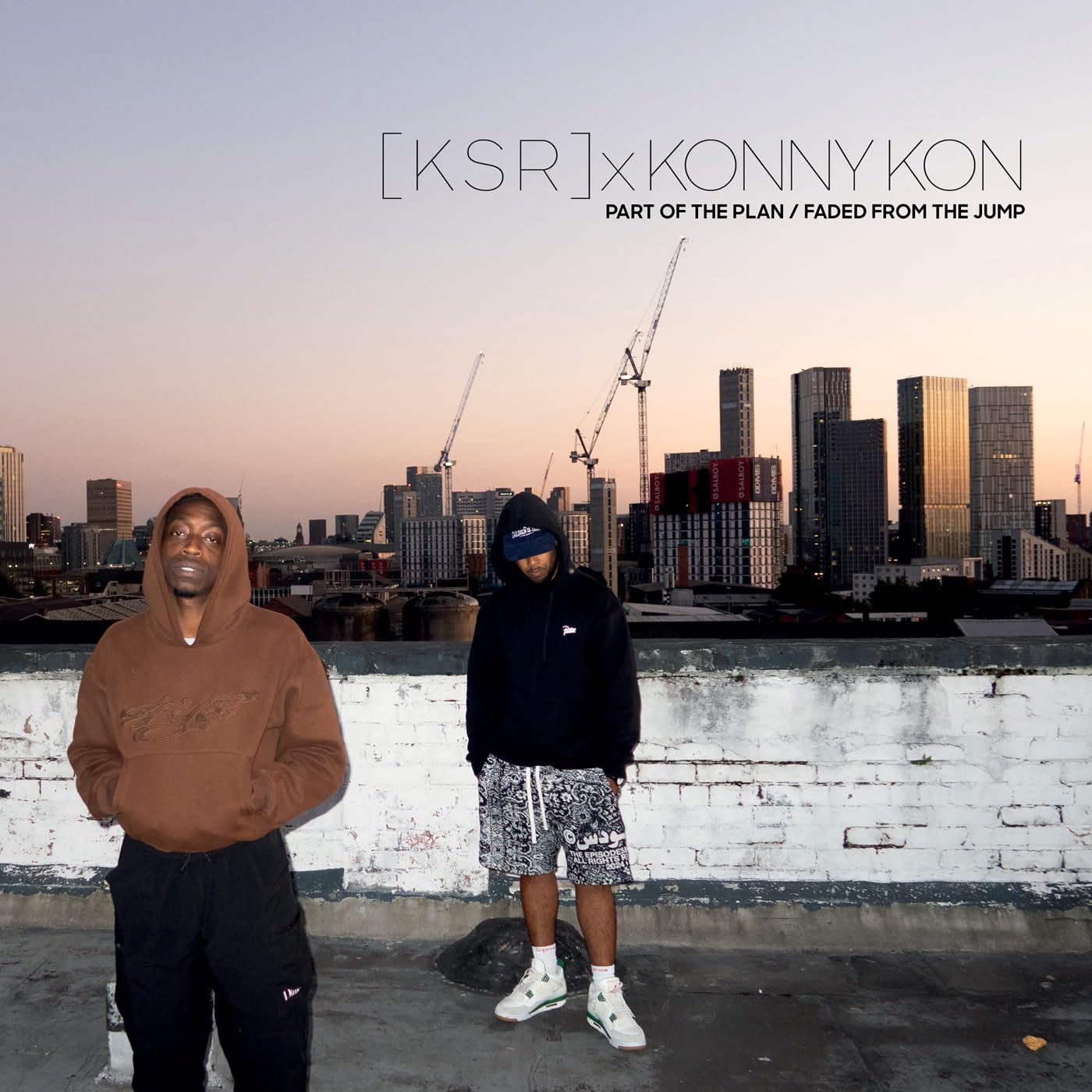 [Ksr] & Konny Kon - Part Of The Plan / Faded From The Jump - Import Vinyl 7 inch Single Record