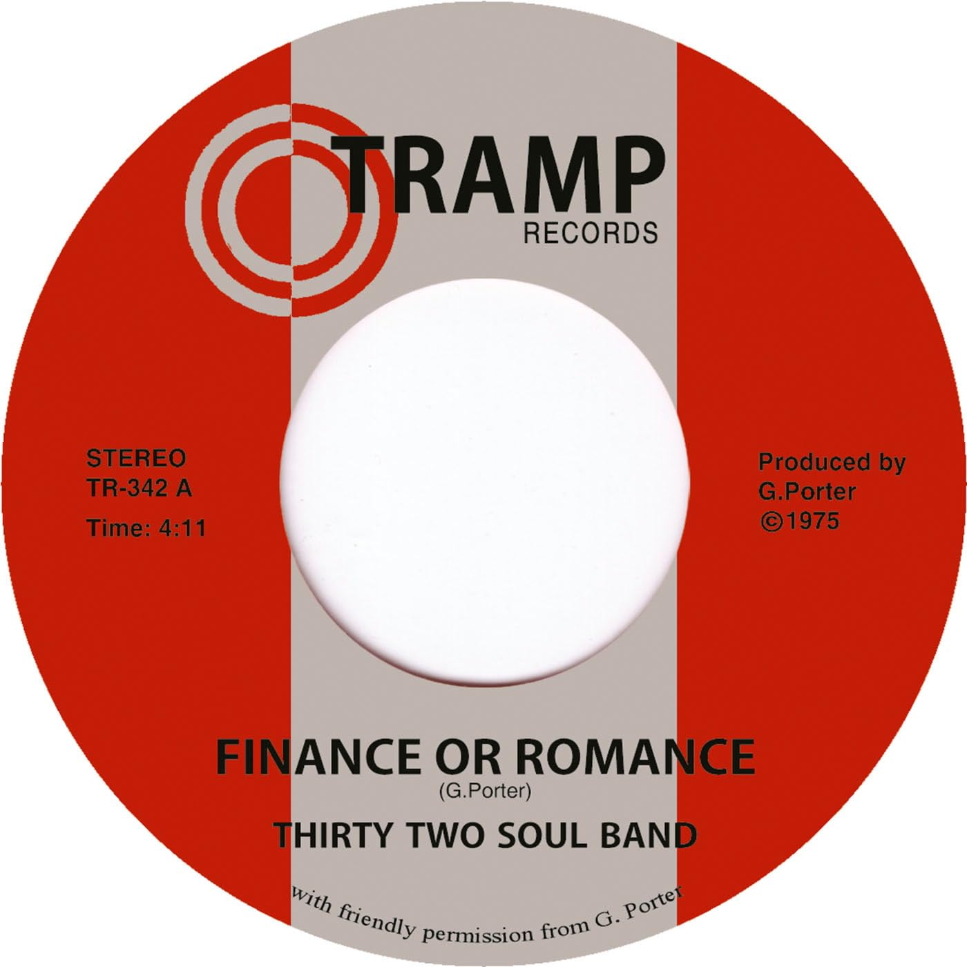 Thirty Two Soul Band - Finance Or Romance / Body Wave - Import Vinyl 7 inch Record