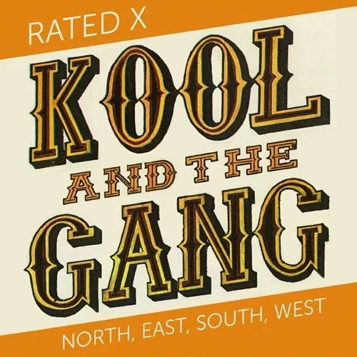 Kool & The Gang - Rated X / North East South West - Import 7 inch Single Record