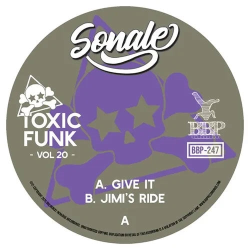 Sonale - Toxic Funk Vol.20 - Import Vinyl 7 inch Single Record