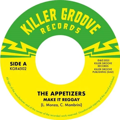 The Appetizers - Make It Reggay - Import 7 inch Single Record Limited Edition