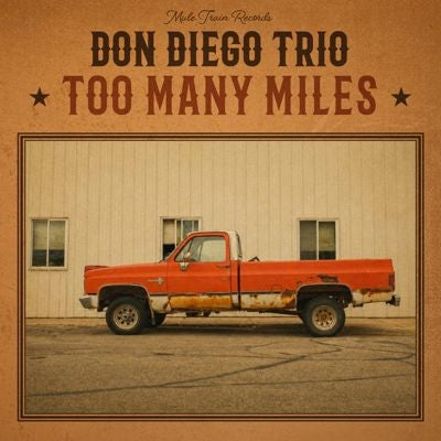 Don Diego Trio - Too Many Miles - Import Vinyl LP Record