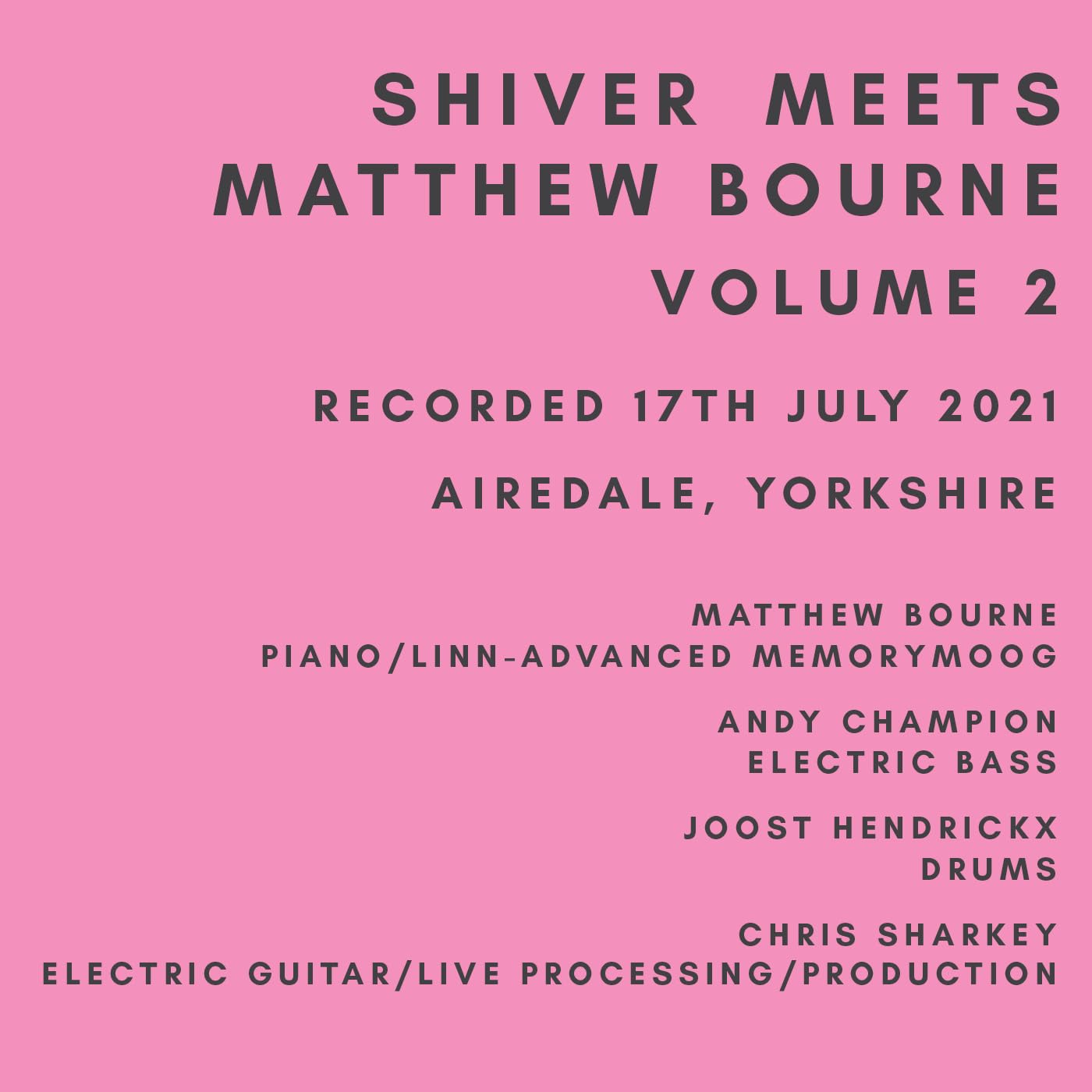 Shiver(Jazz) - Shiver Meets Matthew Bourne Volume 2 - Import CD