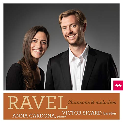 Ravel (1875-1937) - Chansons, Melodies: Sicars(Br)Cardona(P)A.pascal(Vc)Calderini(Fl) - Import Digipak CD