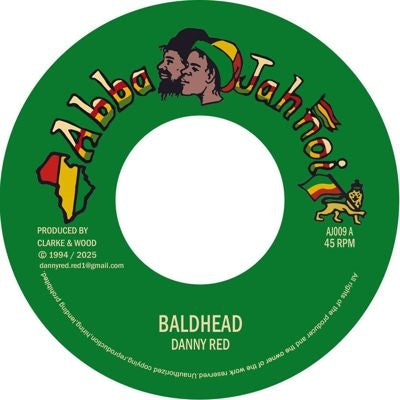 Danny Red - Baldhead - Import 7 inch Single Record Limited Edition