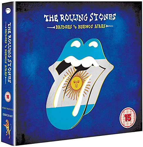 The Rolling Stones - Bridges To Buenos Aires (Live At Estadio Monumental, Buenos Aires, Argentina, 1998  - Import Blu-ray Disc+2CD