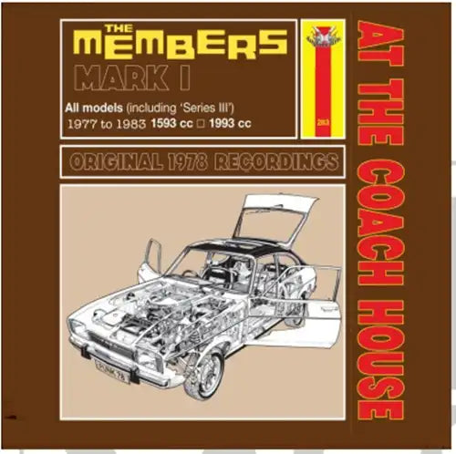 The Members - At the Coach House: Original Studio Tapes - Import CD Digipak