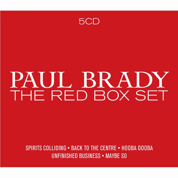 Paul Brady - The Red Box Set - Import 5 CD Box Set