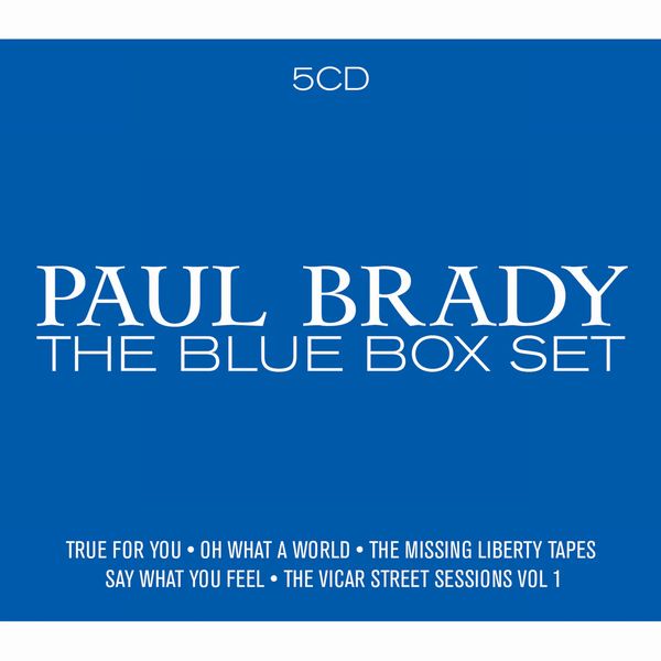 Paul Brady - The Blue Box Set - Import 5 CD Box Set