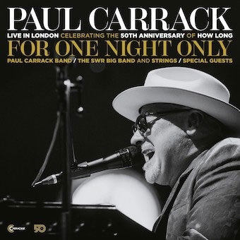 Paul Carrack - For One Night Only - Live In London - Import 2 CD