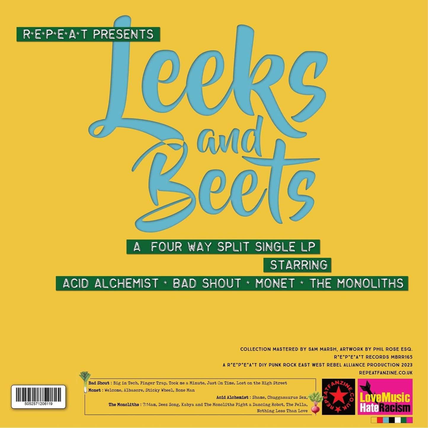 Various Artists - Repeat Presents: Leeks And Beets - Import Vinyl LP Record