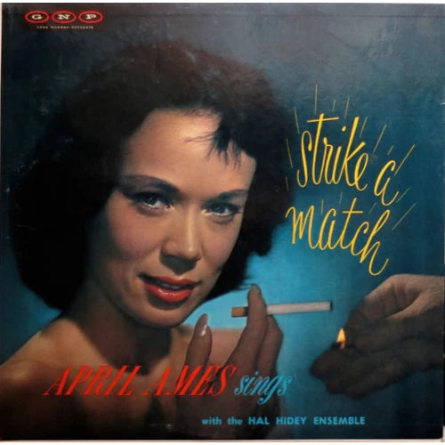 April Ames - Strike A Match - Import Yellow Colour Vinyl LP Record