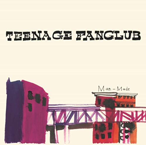 Teenage Fanclub - Man-Made  - Import LP Vinyl Record+7inch