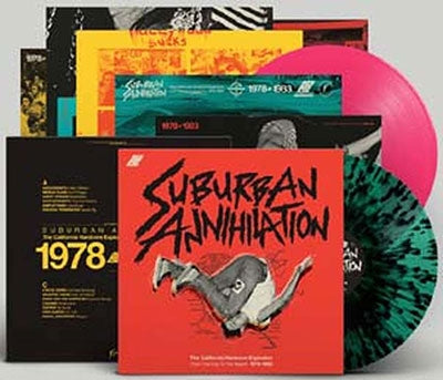 Various Artists - Suburban Annihilation (California Hardcore '78-83) - Import 2 LP Record Limited Edition