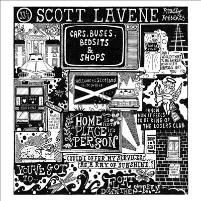 Scott Lavene - Cars, Buses, Bedsits & Shops - Import Colored Vinyl LP Record