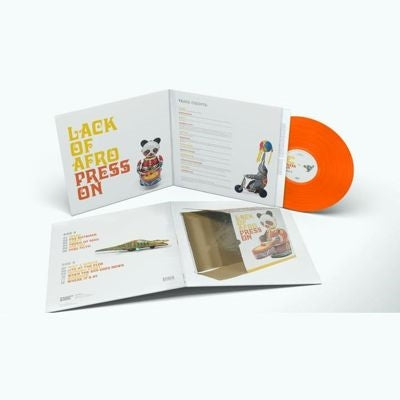 Lack Of Afro - Press On - Import Colored Vinyl LP Record