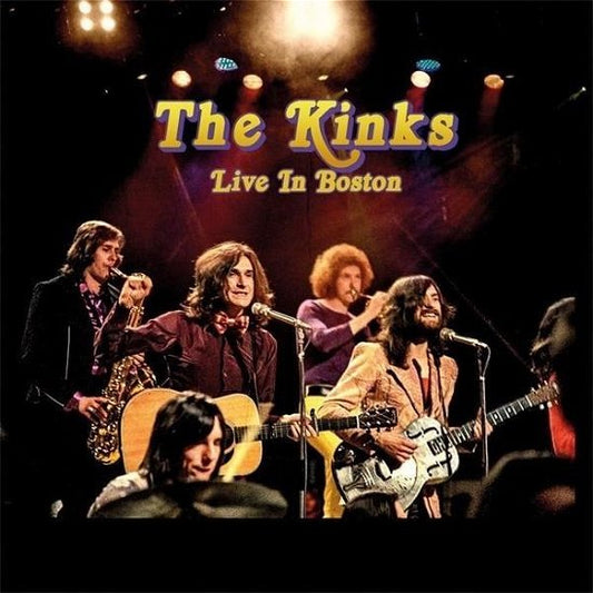 The Kinks - Live In Boston - Import Yellow Vinyl LP Record Limited Edition