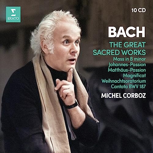 Michel Corboz;Bach (1685-1750) - Bach: Mass in B minor (1972 version), Johannes-Passion - Import 10 CD Box Set