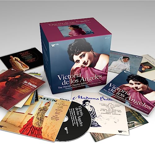 Victoria de los Angeles - The Warner Edition: Complete Hmv Recordings - Import 59 CD Box set