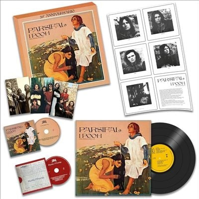 I Pooh - Parsifal: 50 Anniversario - Import Vinyl LP Record+2 CD Box Set