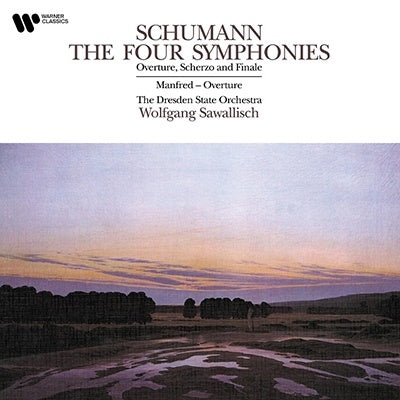 Wolfgang Sawallisch, Staatskapelle Dresden - Schumann, Robert (1810-1856) Comp.Symphonies: Sawallisch / Skd - Import 180g Vinyl 4 LP Record Limited Edition