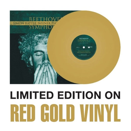 Simon Rattle - Beethoven:Symphony No.9 - Import Red Gold Colour Vinyl 2 LP Record