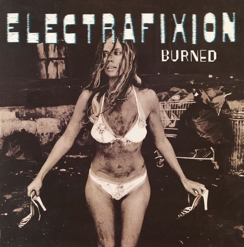 Electrafixion - Burned - Import Black & White Swirl 140 Gram Vinyl,Indie-Exclusive LP Record Limited Edition