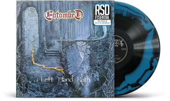 Entombed - Left Hand Path (Anniversary Edition) (Indie Exclusive) - Import Blue & Black Vinyl LP Record