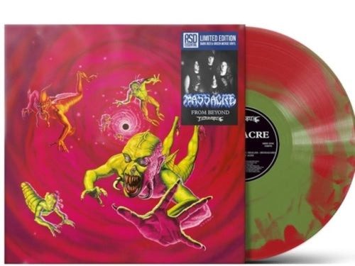 Massacre - From Beyond - Import Red & Green Merge Vinyl LP Record
