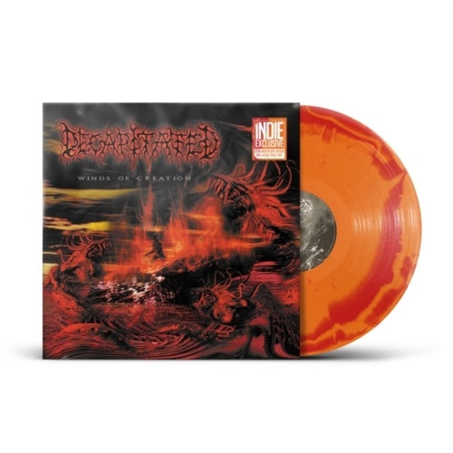 Decapitated - Winds Of Creation - Import Red & Orange Vinyl LP Record