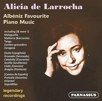 Alicia De Larrocha - Alicia De Larrocha Plays Albeinz Piano Favourites - Import CD