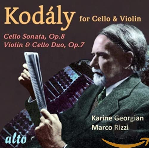 Kodaly, Zoltan (1882-1967) - Sonata For Cello Solo, Capriccio, Duo: K.georgian(Vc)M.rizzi(Vn) - Import CD