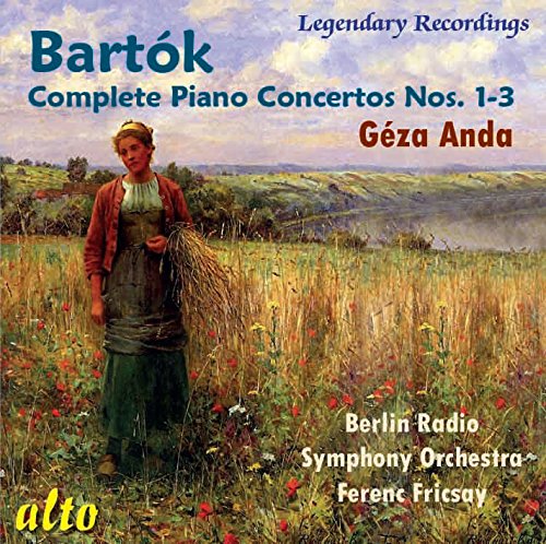 Bartok (1881-1945) - Piano Concerto, 1, 2, 3, : G.anda(P)Fricsay / Berlin Rso - Import CD