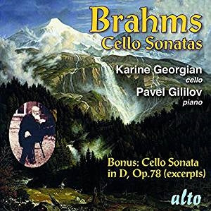 Karine Georigian - Brahms Cello Sonatas 1 & 2 Plus Op.78 - Import CD