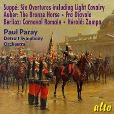 Paray, Paul / Detroit Symphony Orchestra - Franz Von Suppe & Favourite French Overtures - Import CD