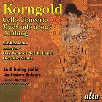 Linz Bruckner Orchestra / Richter, Caspar - Korngold: Cello Concerto Much Ado About Nothing Suite Straussiana & Mo - Import CD