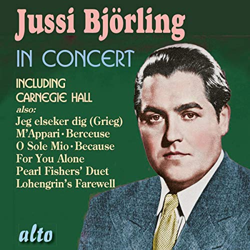Jussi Björling - Jussi Björling: In Concert - Import CD