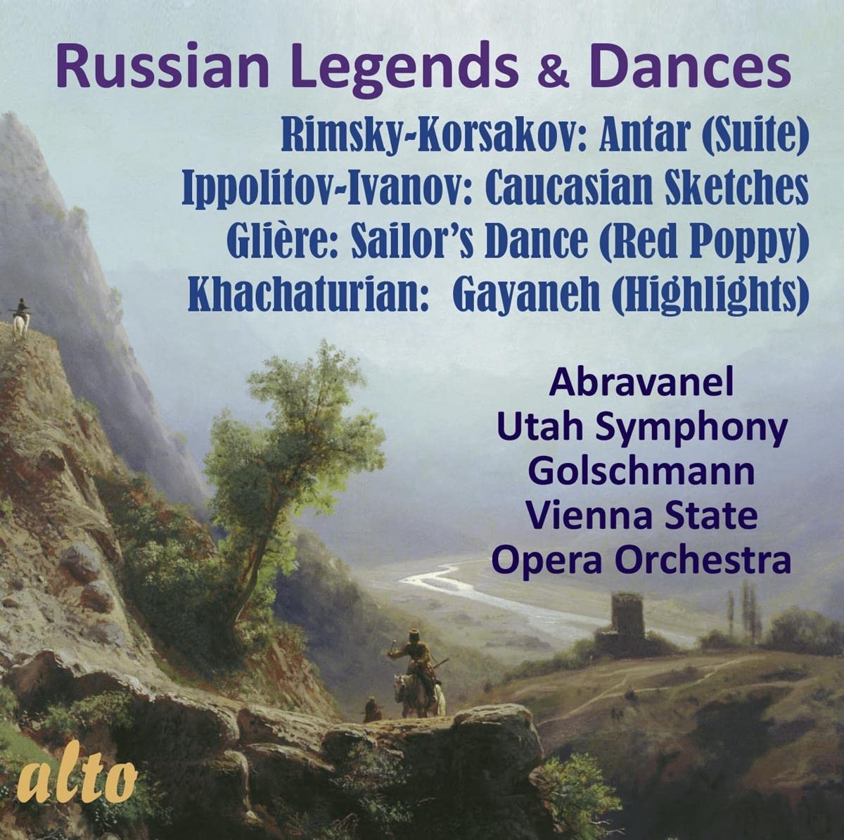 Maurice Abravanel - Russian Legends & Dances - Import CD