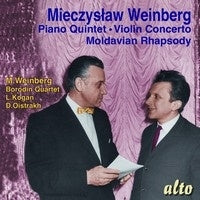 Mieczyslaw Weinberg - Weinberg Plays Weinberg: Piano Quintet /Moldavian Rhapsody / Vc Con - Import CD