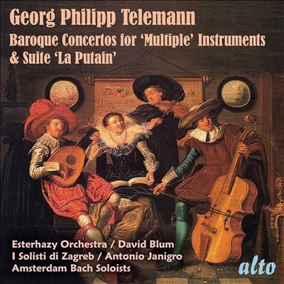 Zagreb Soloists - Telemann 'Multi-Instrument' Concertos - Import CD