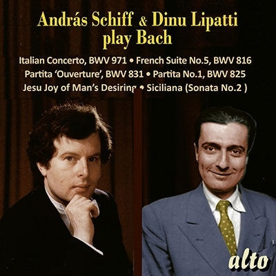 Bach（1685-1750） - Keyboard Works : Andras Schiff(1978), Dinu Lipatti(1950) - Import CD