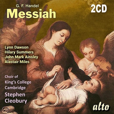 Handel (1685-1759) - Messiah : Cleobury / Brandenburg Consort, King's Cambridge College Choir (1994 Live) - Import 2 CD