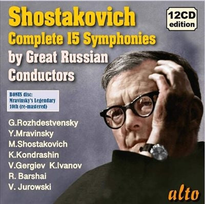 Various Artists - Shostakovich Complete Symphonies; Legendary Russian Conductors - Import 12 CD