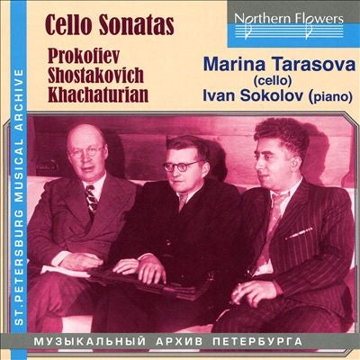Marina Tarasova - Cello Sonatas: Prokofiev/Shostakovich/Khachaturian - Import CD