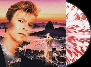 David Bowie - Live In Rio - Import Red, White Splatter Vinyl 2 LP Record Limited Edition
