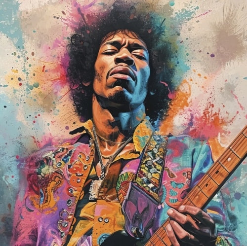 Jimi Hendrix - Live In Stockholm - Import Purple Vinyl LP Record